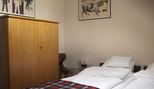 Habitación con 1 cama doble o 2 individuales