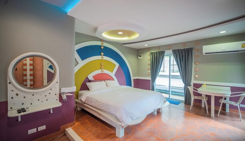 Habitación Deluxe, 1 cama de matrimonio grande, no fumadores, vistas al jardín