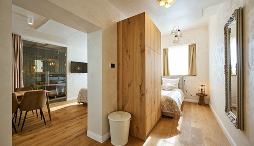 Apartamento superior, varias camas