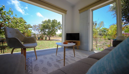 Estudio de diseño, 1 cama de matrimonio, no fumadores, vistas al jardín