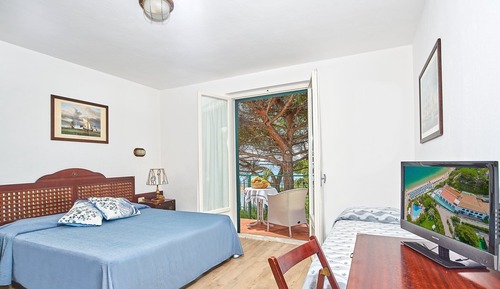 Habitación doble, balcón, vistas al mar