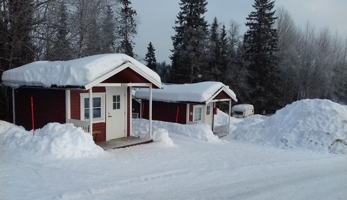 Cabaña, frigorífico