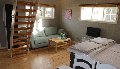 Cabaña (6 beds, private bathroom)
