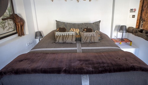 Habitación de lujo doble, 1 cama de matrimonio, vistas a la montaña