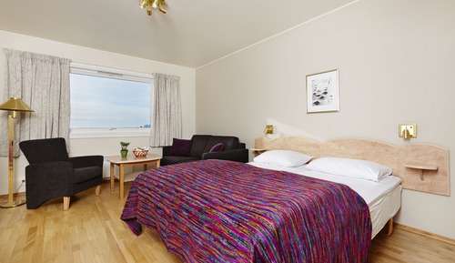 Habitación doble superior, 1 cama de matrimonio con sofá cama, no fumadores