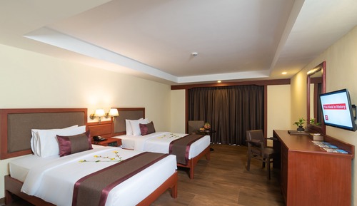 Deluxe Twin Room, Bathtub, Balcony