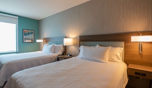 Estudio, 2 camas de matrimonio, accesible para personas con discapacidad (Mobility & Hearing)