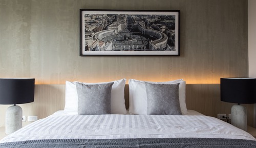 Habitación estándar doble, 1 cama de matrimonio grande, no fumadores