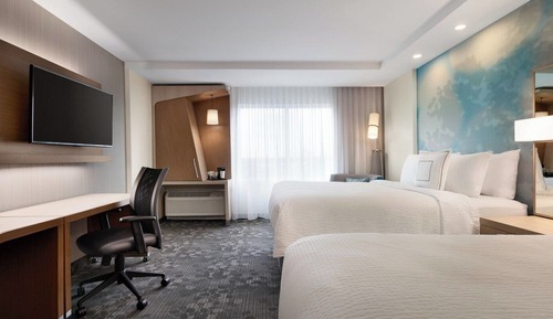 Habitación, 2 camas de matrimonio, no fumadores