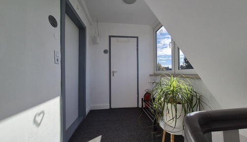 Estudio básico, baño privado, vistas a la ciudad (Studio)