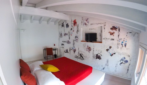 Habitación Deluxe doble, bañera de hidromasaje (Red Eye)