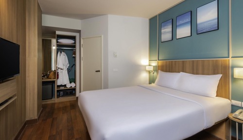 Habitación familiar, varias camas