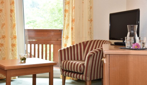 Habitación Premium doble, 1 cama de matrimonio con sofá cama, balcón, vistas a la montaña