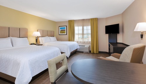 Suite estudio, 2 camas de matrimonio