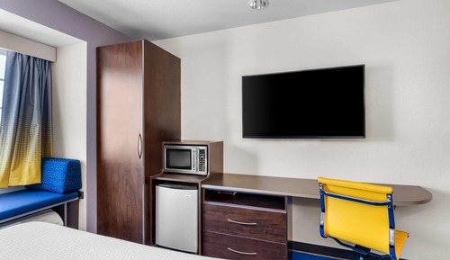 Habitación, 2 camas de matrimonio, no fumadores, frigorífico y microondas
