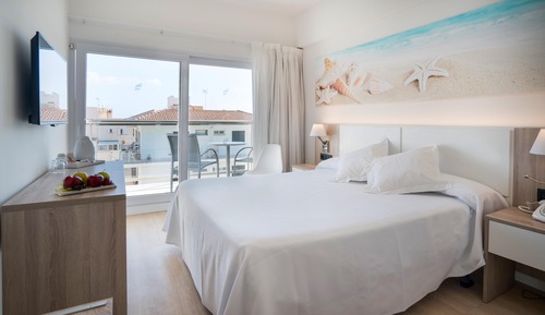 Habitación doble, balcón