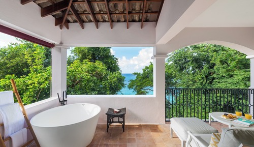 Suite, vistas al mar