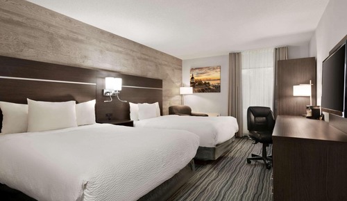 Habitación, 2 camas de matrimonio, no fumadores