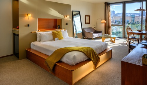 Habitación Premium doble, 1 cama de matrimonio grande, balcón, vistas a la ciudad