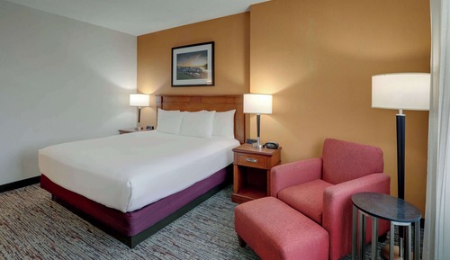 Habitación Deluxe, 1 cama de matrimonio grande, frigorífico y microondas (Upper Floor)