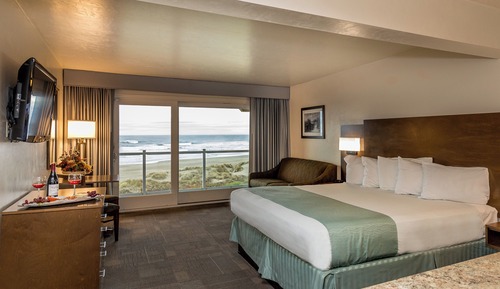 Habitación Deluxe, 1 cama de matrimonio, cocina, frente al mar