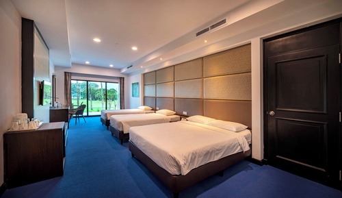 Habitación cuádruple Deluxe