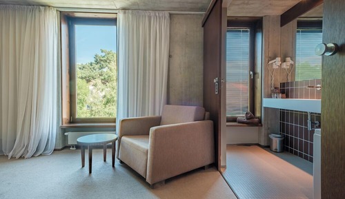 Suite, bañera, vistas a la ciudad (Spa Access Included)