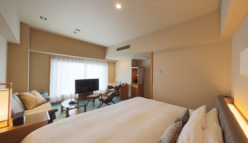 Habitación Premium doble, 1 cama de matrimonio grande, no fumadores (High Floor)