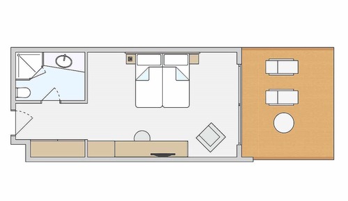 Habitación clásica doble