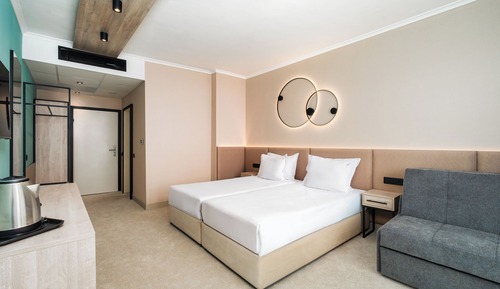 Habitación Deluxe con 2 camas individuales, vistas a la ciudad