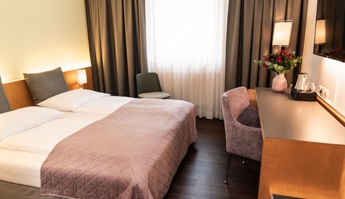 Habitación estándar con 1 cama doble o 2 individuales