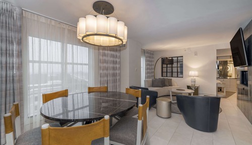 Suite presidencial, 1 cama de matrimonio grande, bañera