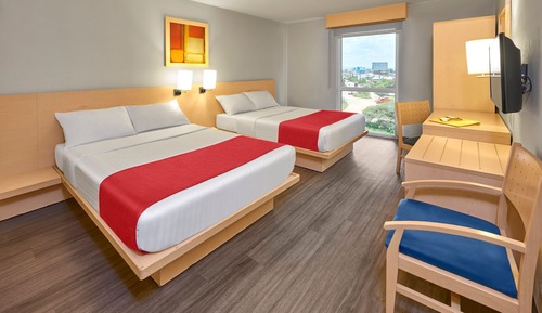 Habitación, 2 camas dobles, no fumadores