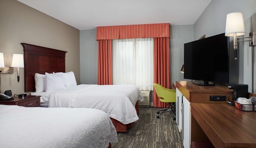 Habitación, 2 camas de matrimonio, accesible para personas con discapacidad, no fumadores