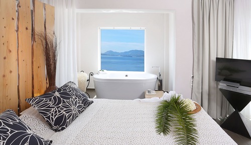 Habitación doble superior, vistas al mar