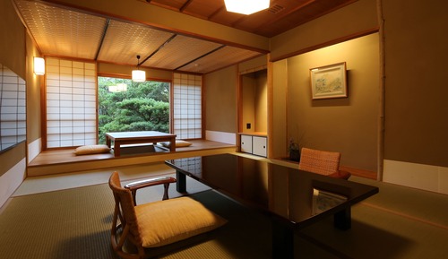 Habitación, no fumadores (with Open-Air Bath, Sakura)