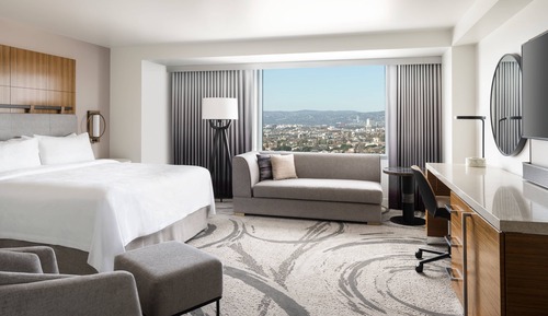 Habitación, 1 cama de matrimonio grande, no fumadores, vistas a la ciudad