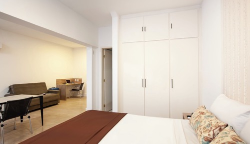 Habitación triple superior, 1 cama de matrimonio con sofá cama