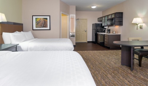 Suite estudio, 2 camas de matrimonio