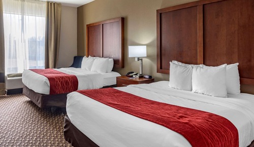 Habitación, 2 camas de matrimonio, accesible para personas con discapacidad, no fumadores