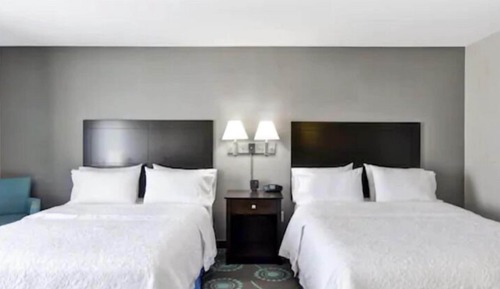 Habitación, 2 camas de matrimonio, accesible para personas con discapacidad, no fumadores