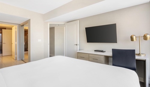 Suite junior, 1 cama de matrimonio grande, accesible para personas con discapacidad (Hearing)