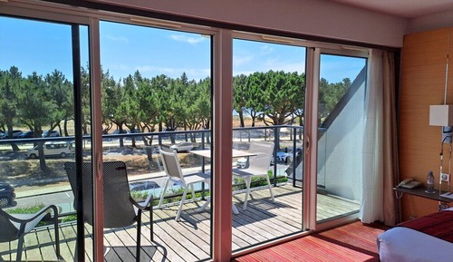 Habitación Deluxe doble, terraza, vistas al mar