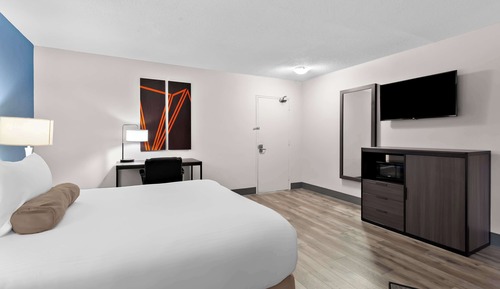 Habitación estándar, 1 cama de matrimonio, no fumadores, frigorífico y microondas