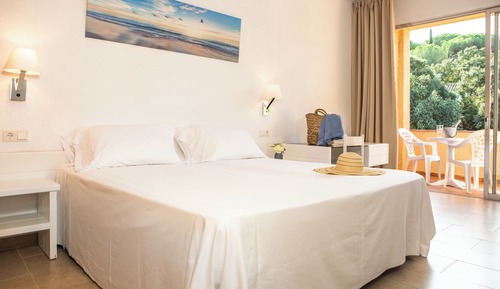 Habitación económica doble, terraza