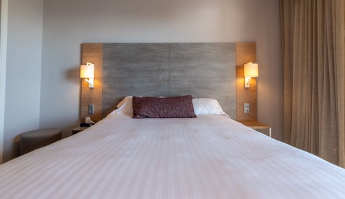 Habitación estándar doble, en la zona del patio