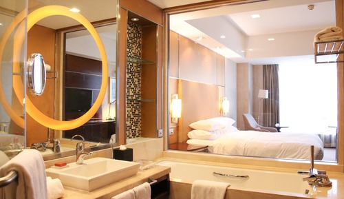 Habitación estándar, 1 cama de matrimonio grande, vistas al mar