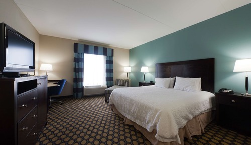 Habitación, 1 cama de matrimonio grande (Mobility & Hearing, Roll-in Shower)