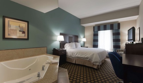 Habitación, 1 cama de matrimonio grande, no fumadores, bañera de hidromasaje