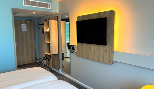 Habitación con 2 camas individuales